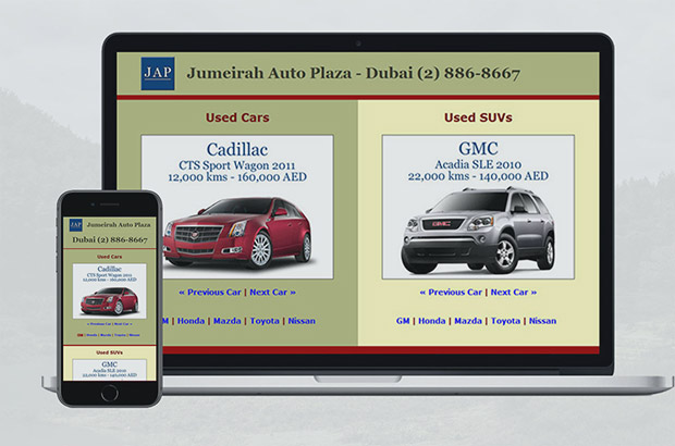 NPPN Car Dealer Website